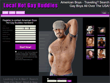 Tablet Screenshot of americanboys.hotgaybuddies.com