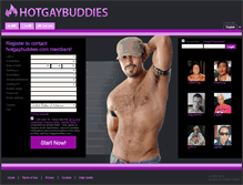 Tablet Screenshot of hotgaybuddies.com